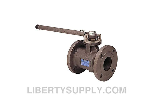 NIBCO F-510-CS-R-66-FS 1" Flanged Carbon Steel Ball Valve NG1040A