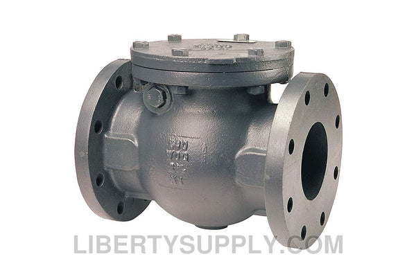 NIBCO F-918-13 6" Flanged Ductile Iron Check Valve NHE840K