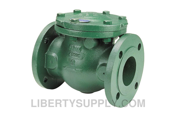 NIBCO F-938-31 10" Flanged Ductile Iron Check Valve NHE930M