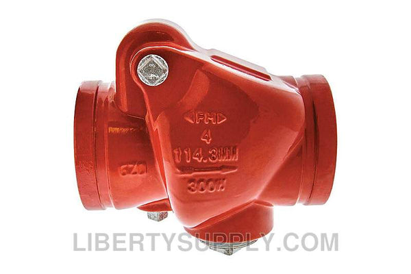 NIBCO G-997 3" Grooved Ductile Iron Check Valve NLN303F