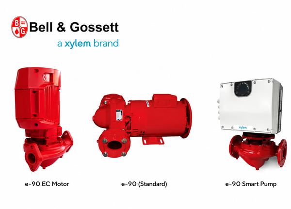 Bell & Gossett e-90 Inline Pump