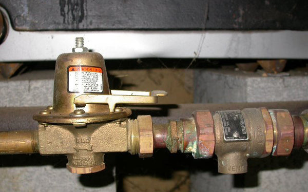 Bell & Gossett Pressure Reducing Valve Installed