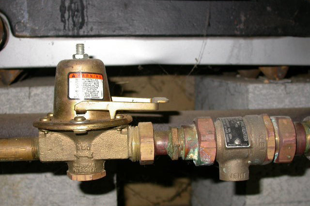 Bell & Gossett Pressure Reducing Valve Installed