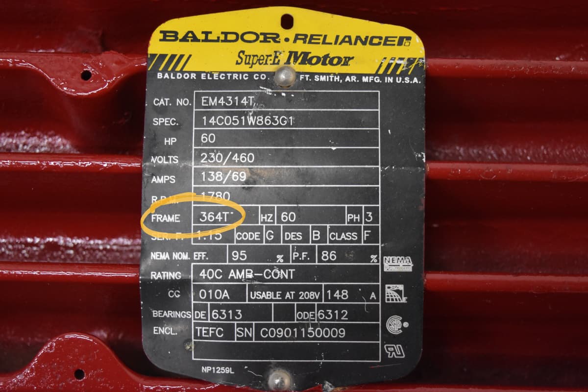 Understanding NEMA Motor Frame Sizes for Centrifugal Pumps
