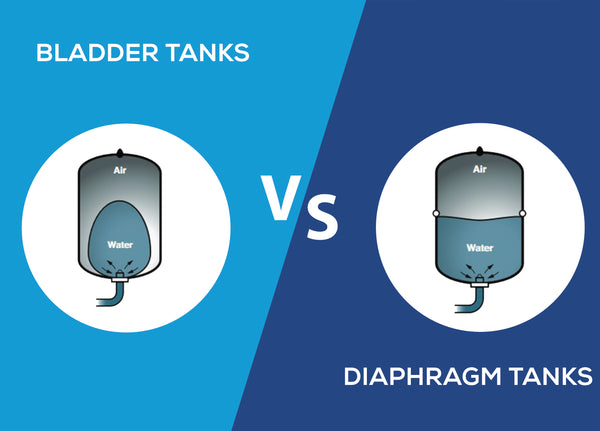 Bladder Tanks vs. Diaphragm Tanks