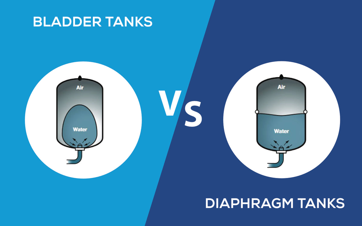 Bladder Tanks vs. Diaphragm Tanks