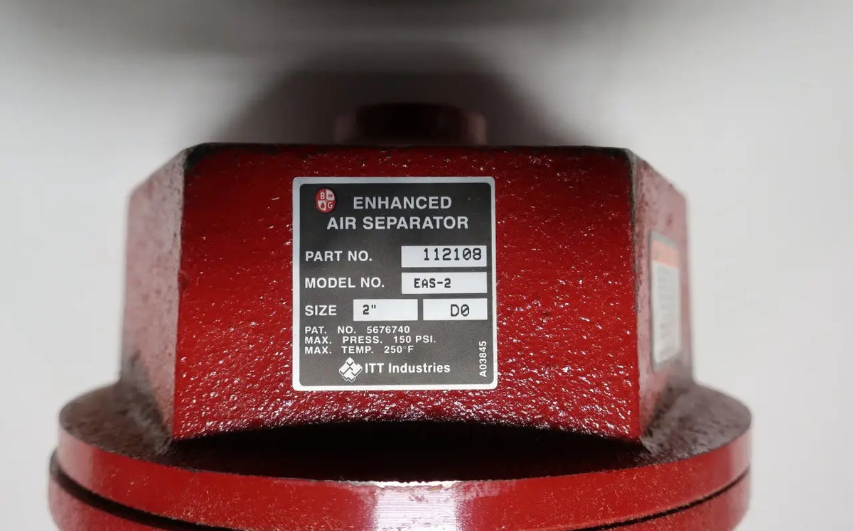 Bell & Gossett Air Separators