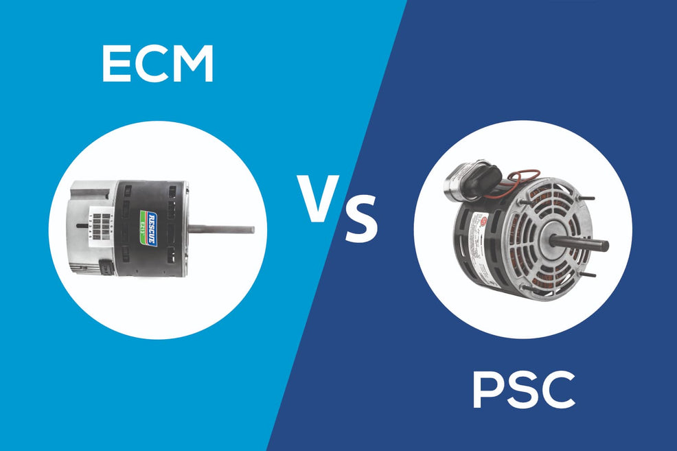 Navigating the World of HVAC Motors: ECM vs. PSC Motors