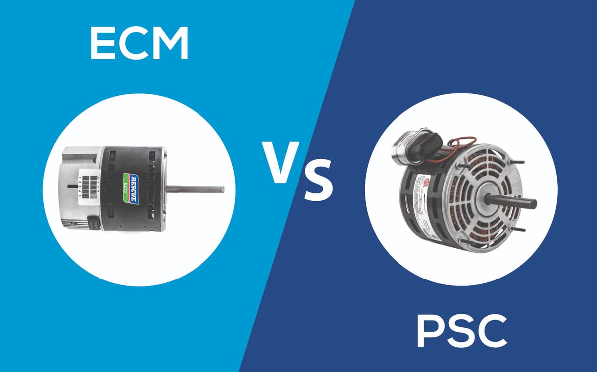 ECM vs. PSC Motors