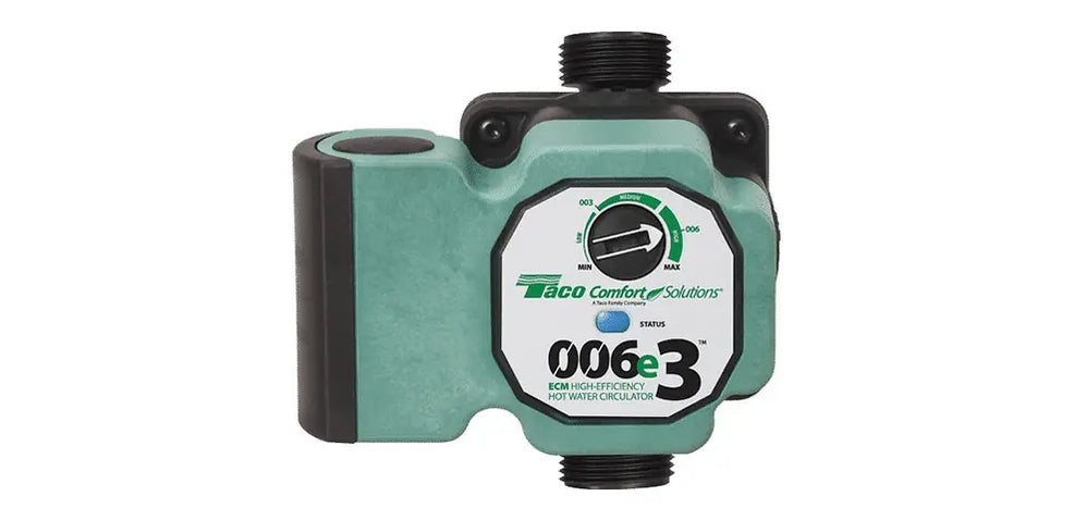 Taco 006e3 ECM High-Efficiency Hot Water Circulators