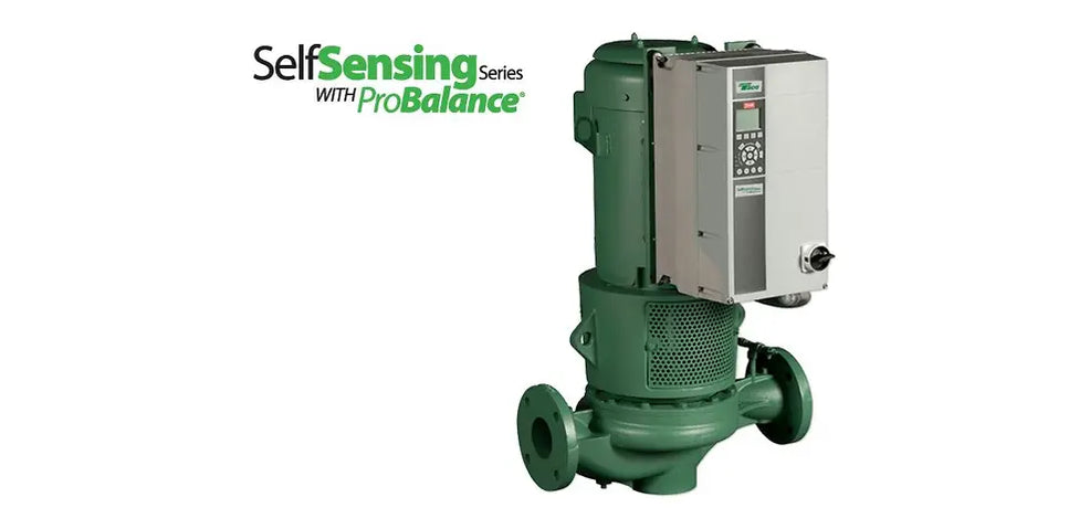 Taco SKS Series Vertical SelfSensing Split-Coupled In-Line Pumps