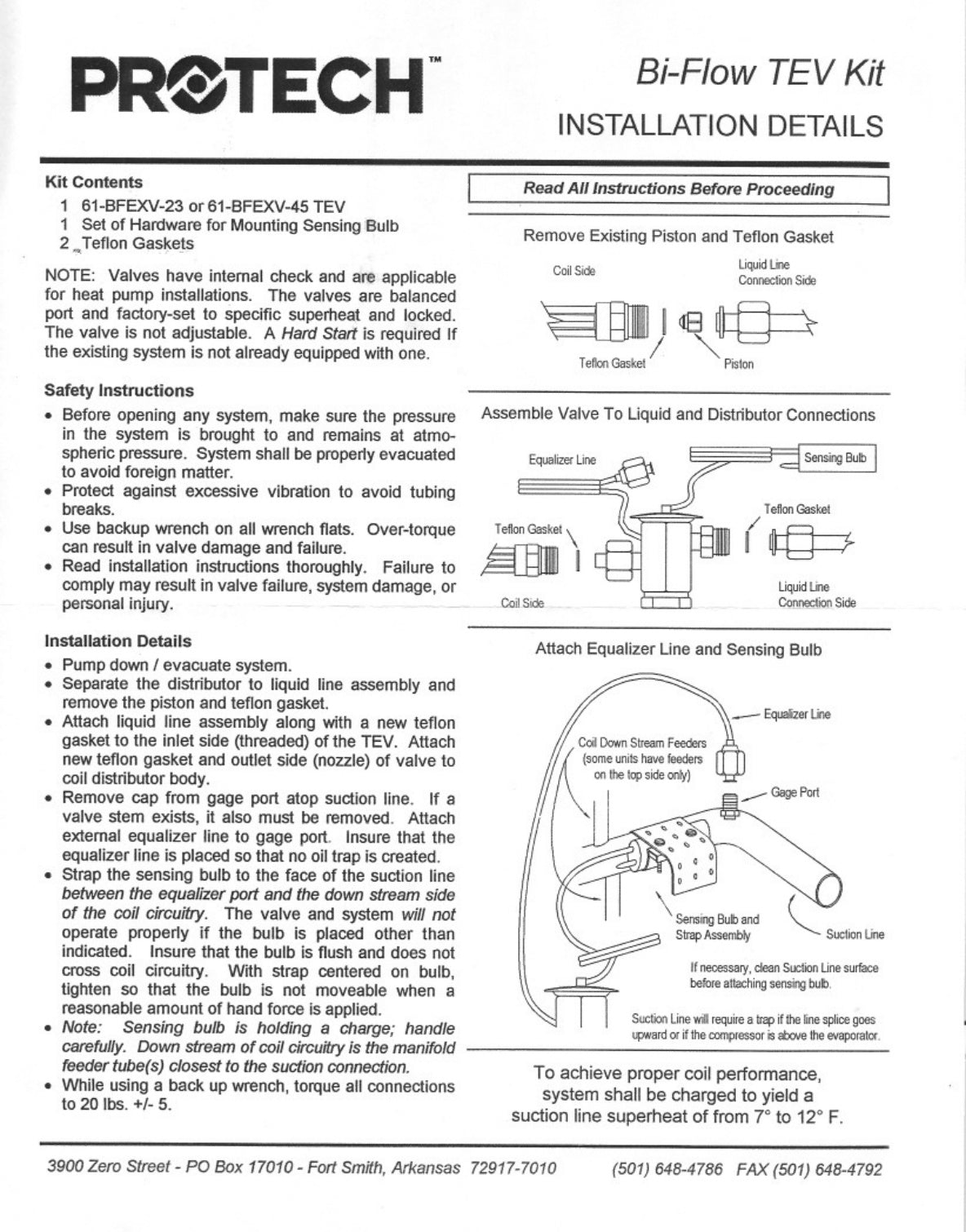 61 Bfexv 23 61 Bfexv 45 Installation Instructions