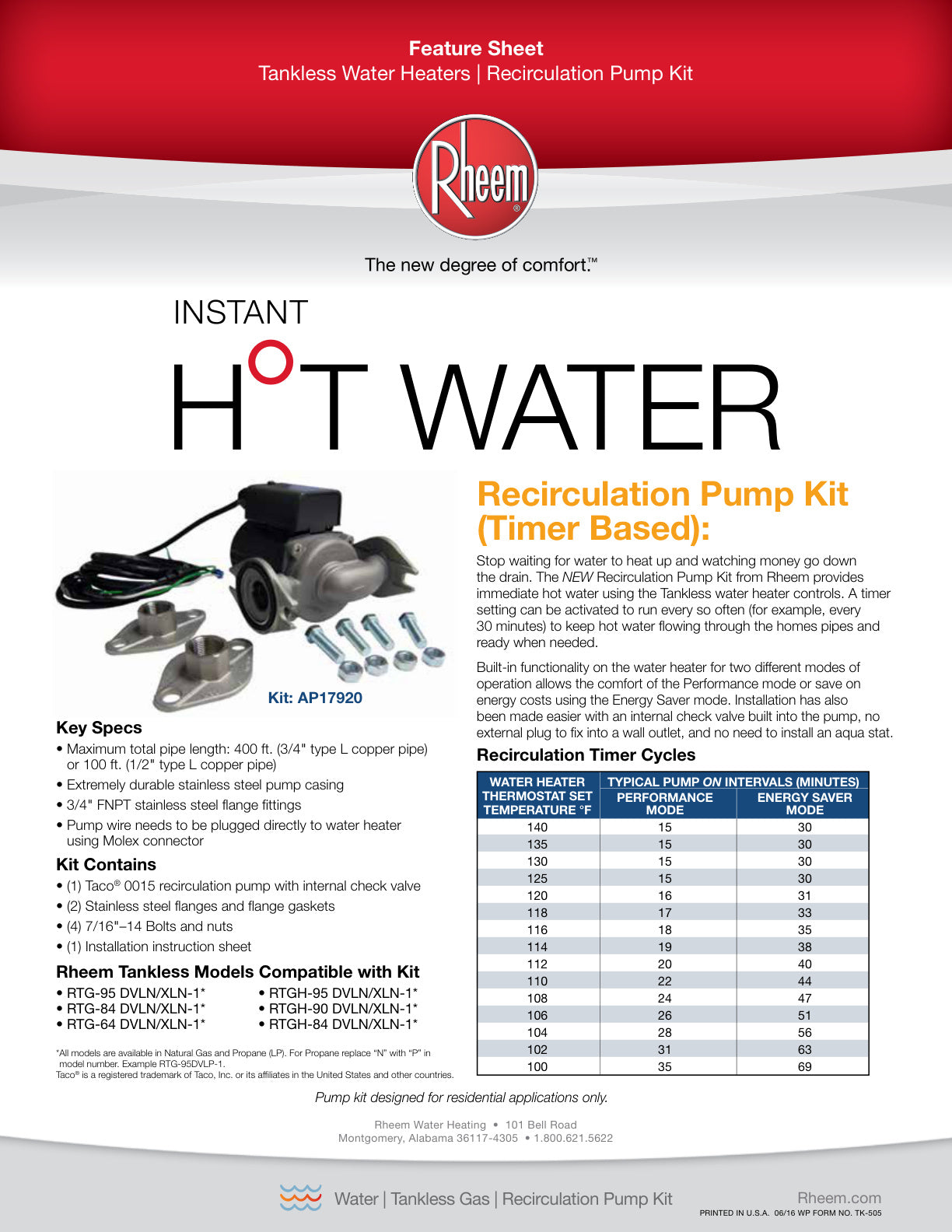 Ap17920   Timer Based Recirc Pump 1