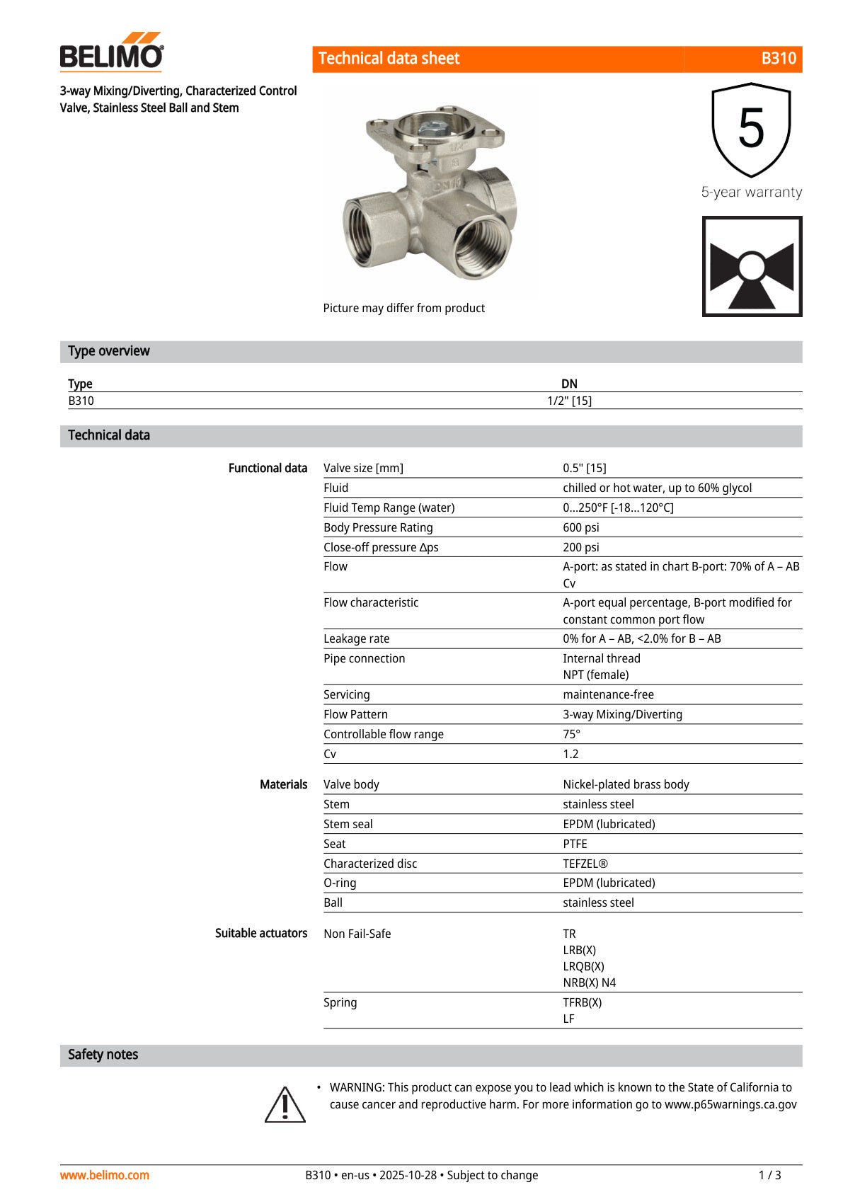 B310 LRX24 MFT Assembly