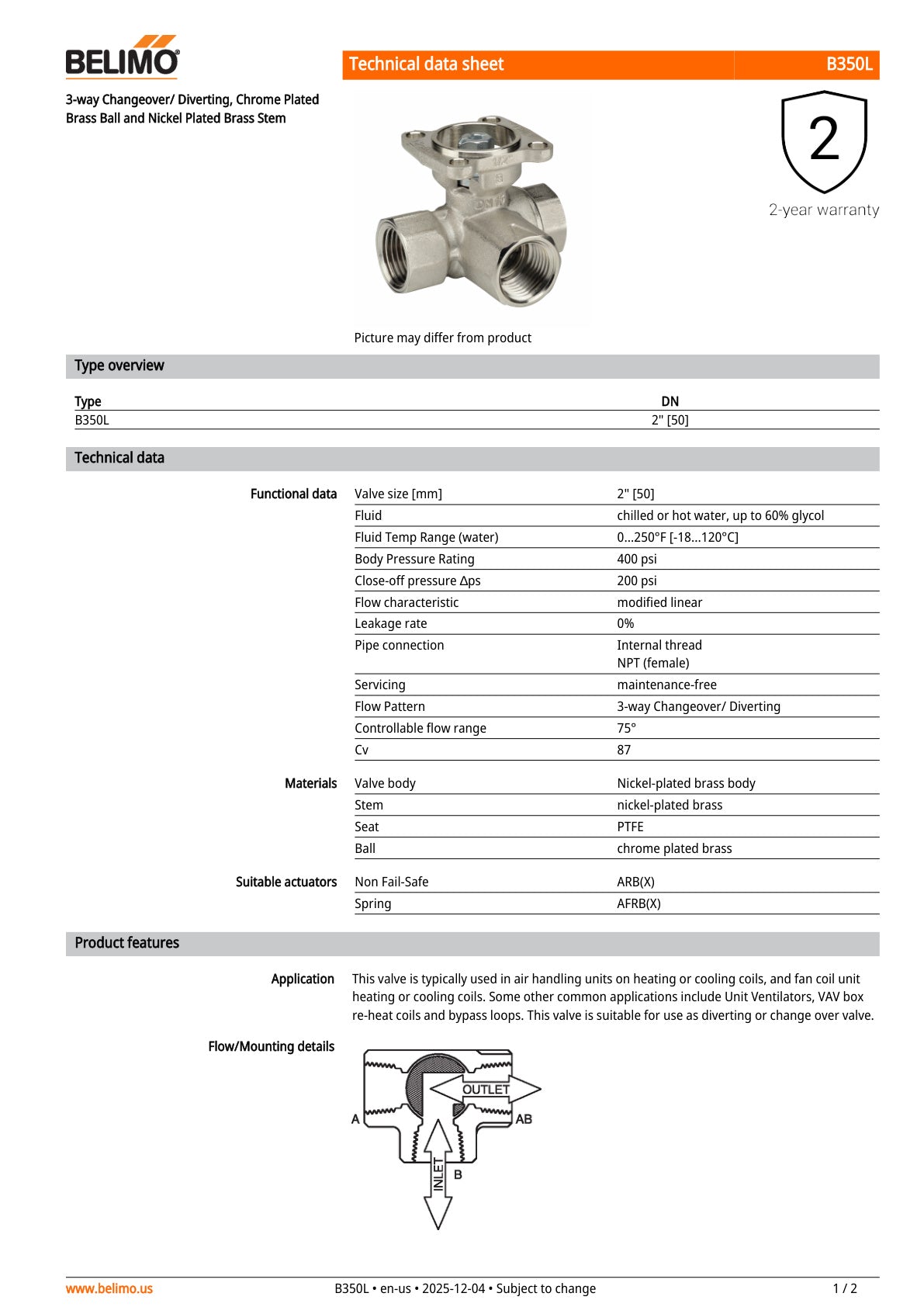 B350L ARB24 3 S Assembly