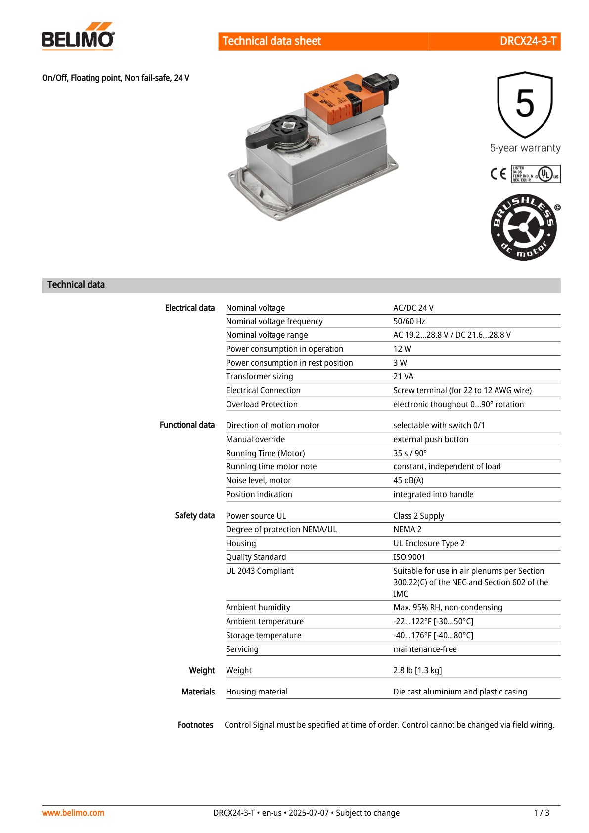 DRCX24 3 T Datasheet
