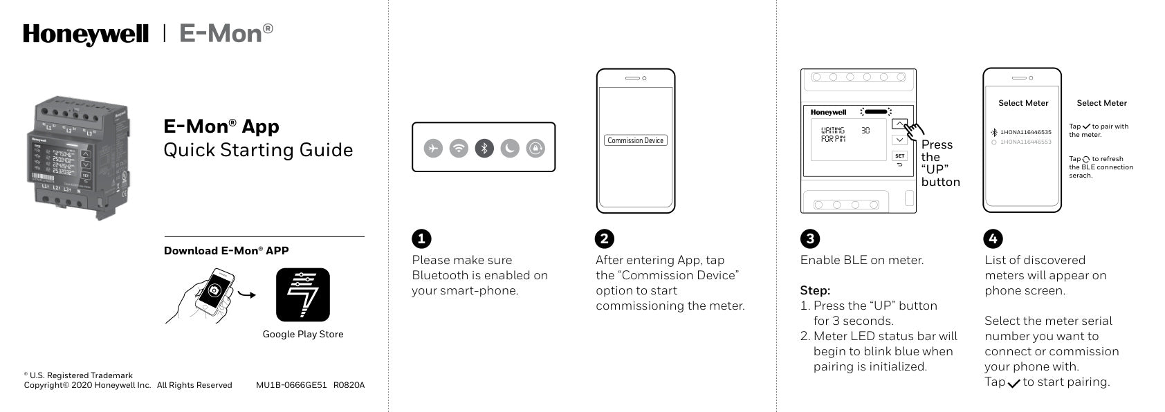 E Mon App Quick Starting Guide