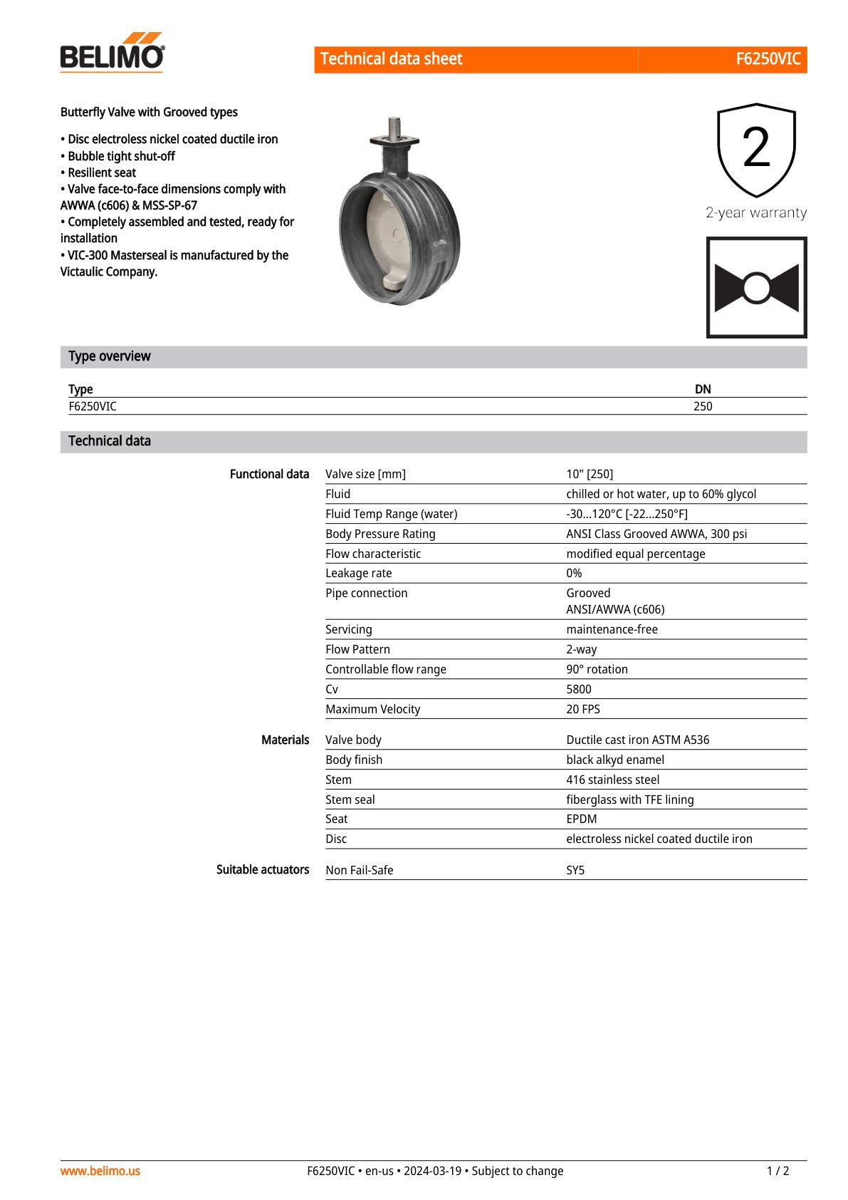 F6250VIC SY5 110 Assembly
