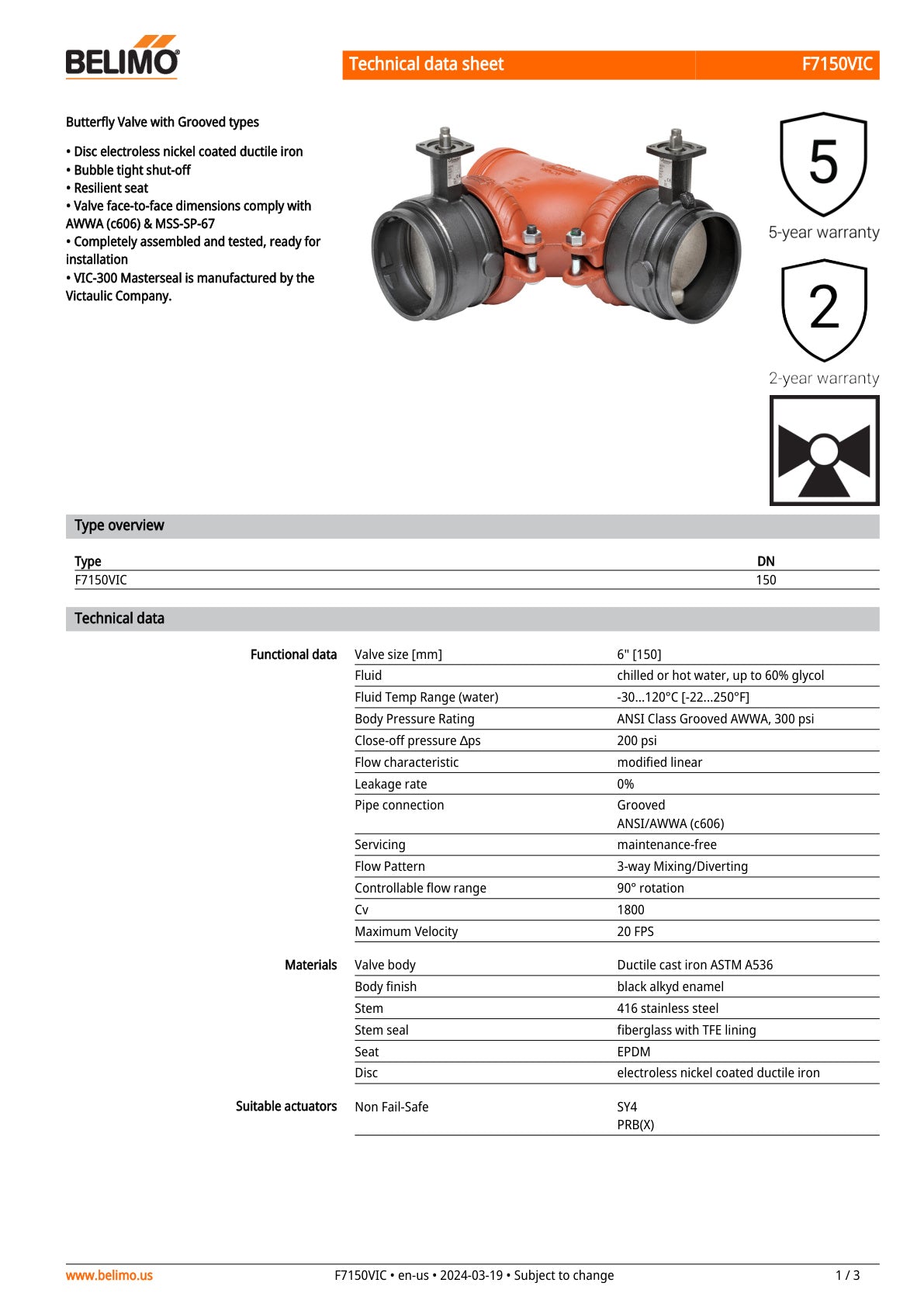 F7150VIC SY4 24MFT Assembly