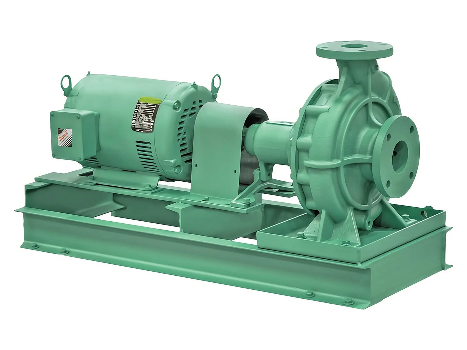 Taco FI1206 End Suction Pump, 2" Suction, 1-1/4" Discharge, 6-1/4" Impeller, TEFC Motor, 3HP, 3450RPM, 230-460V