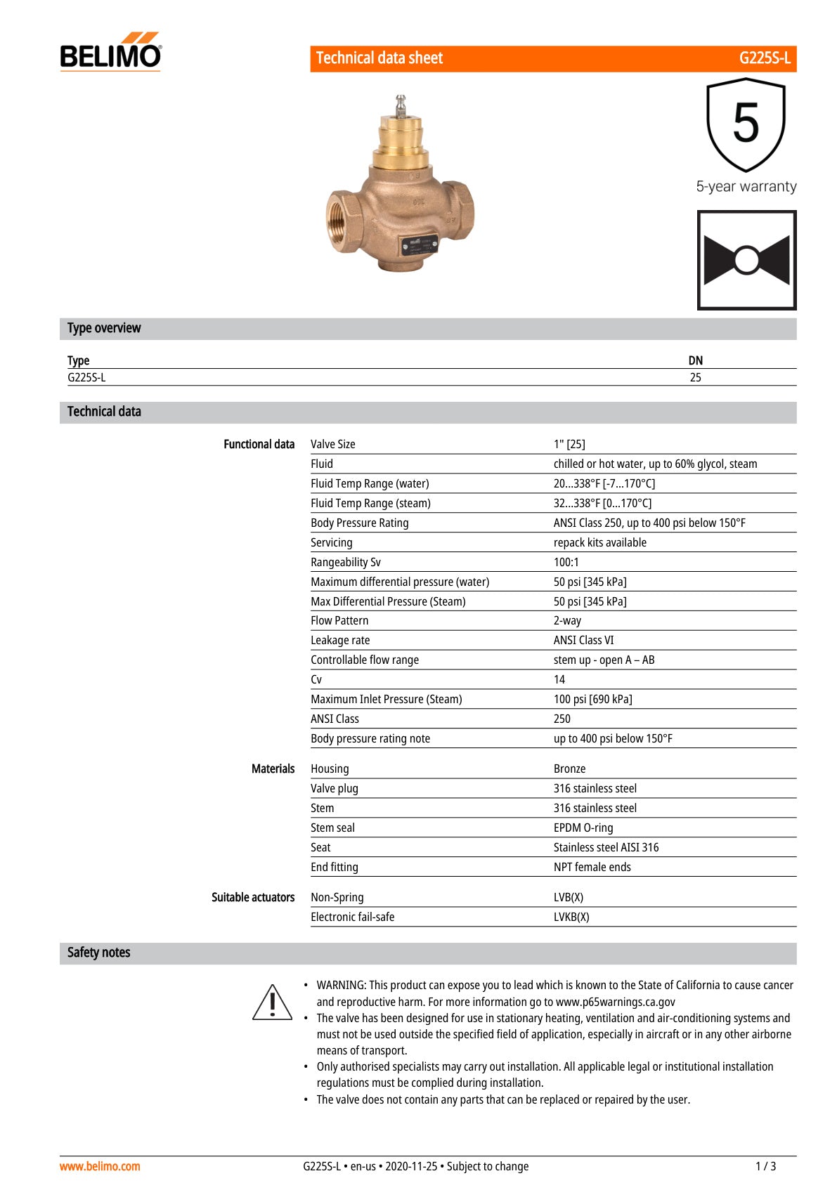 G225S L LVKX24 3 Assembly