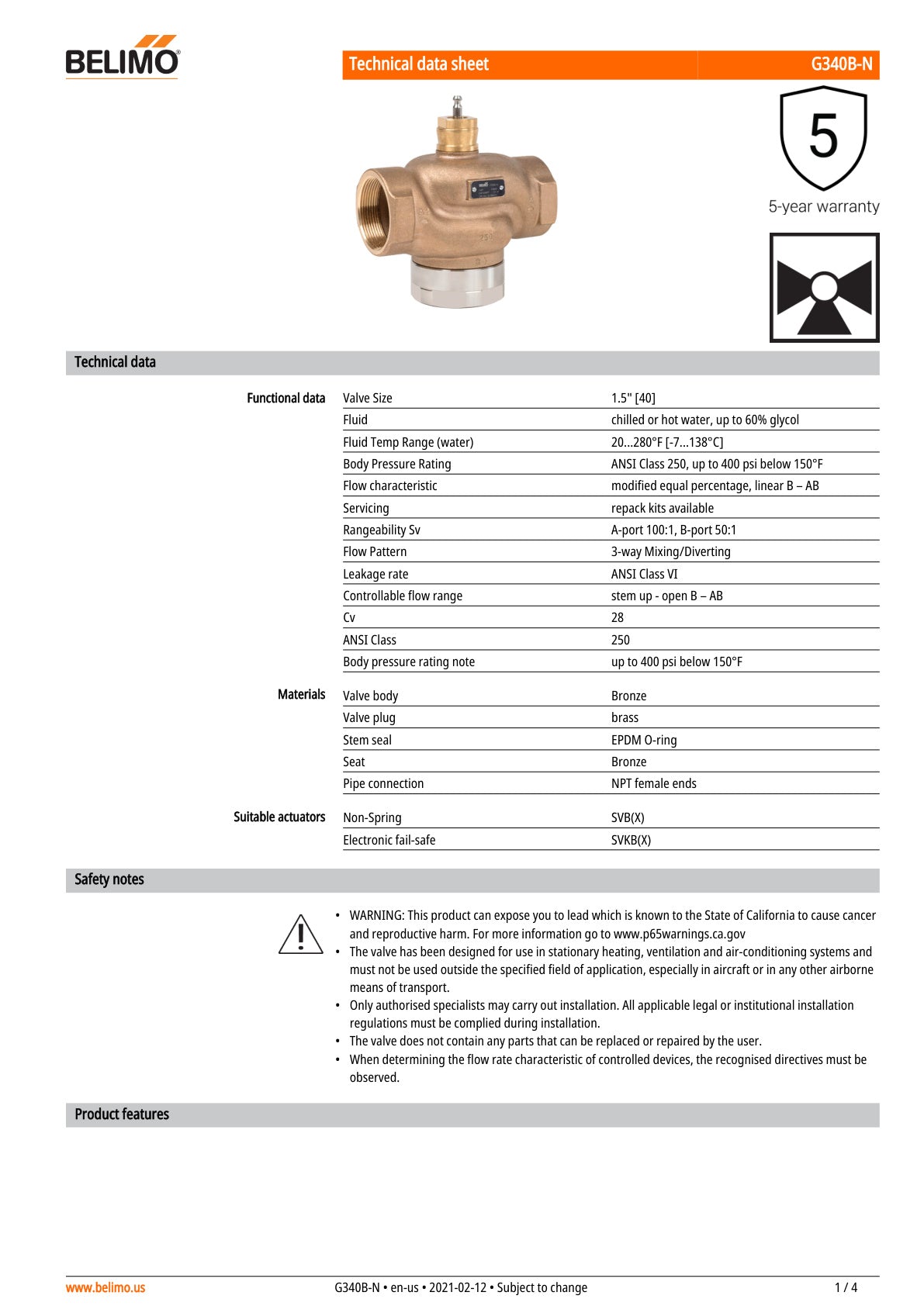 G340B N SVKX24 SR Assembly