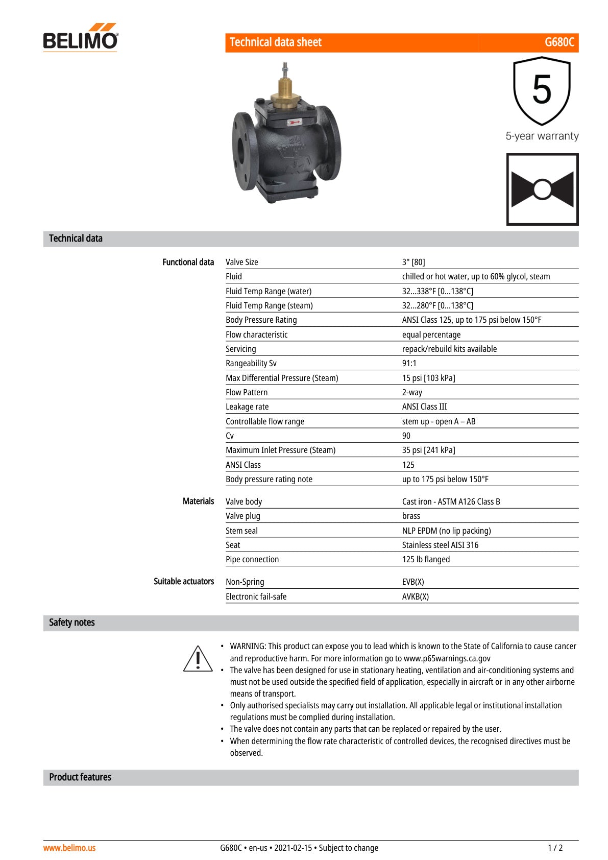 G680C AFBUP X1 Assembly