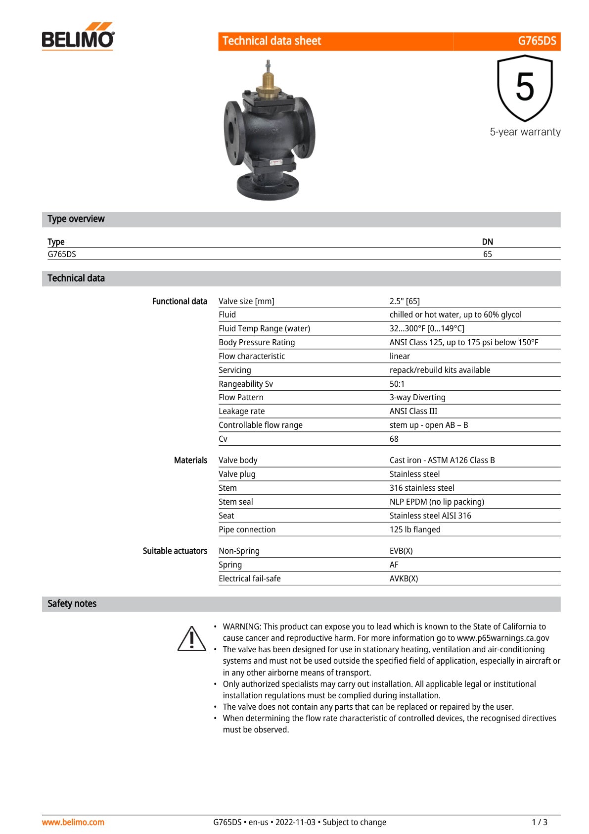 G765DS AVKB24 MFT Assembly