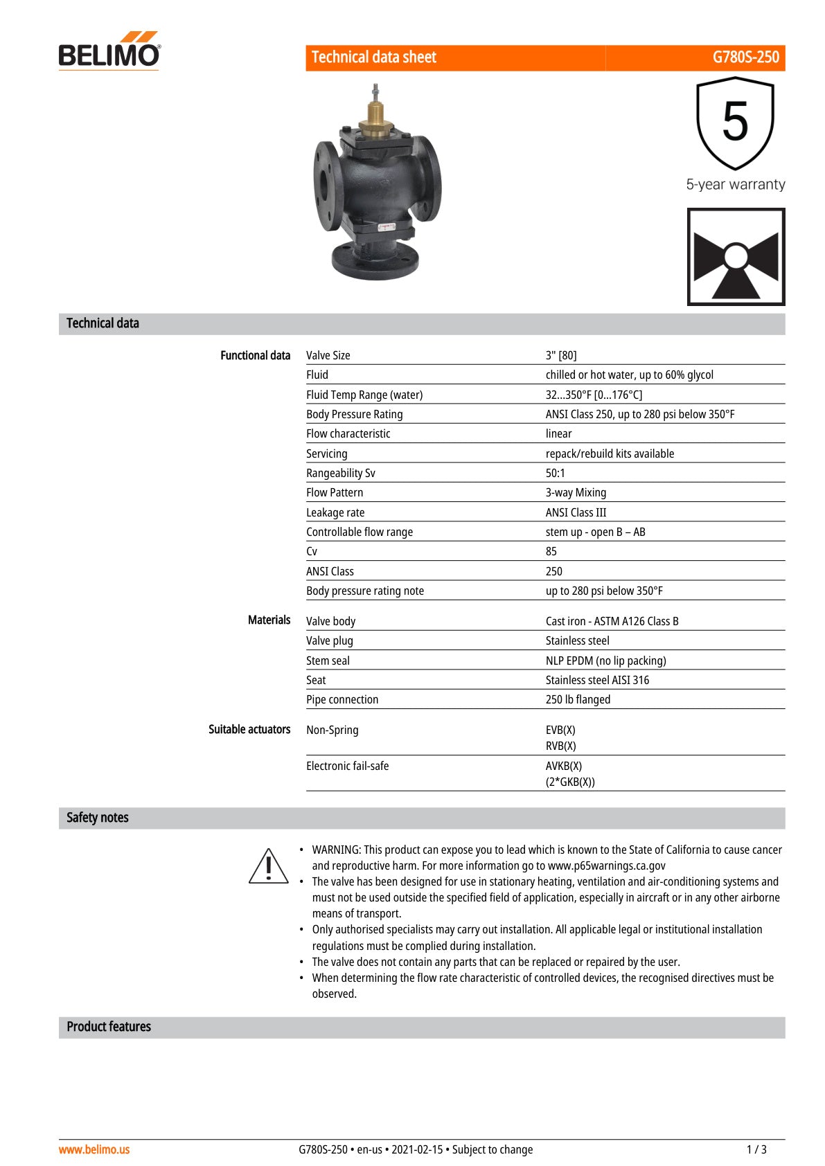 G780S 250 EVB24 SR Assembly