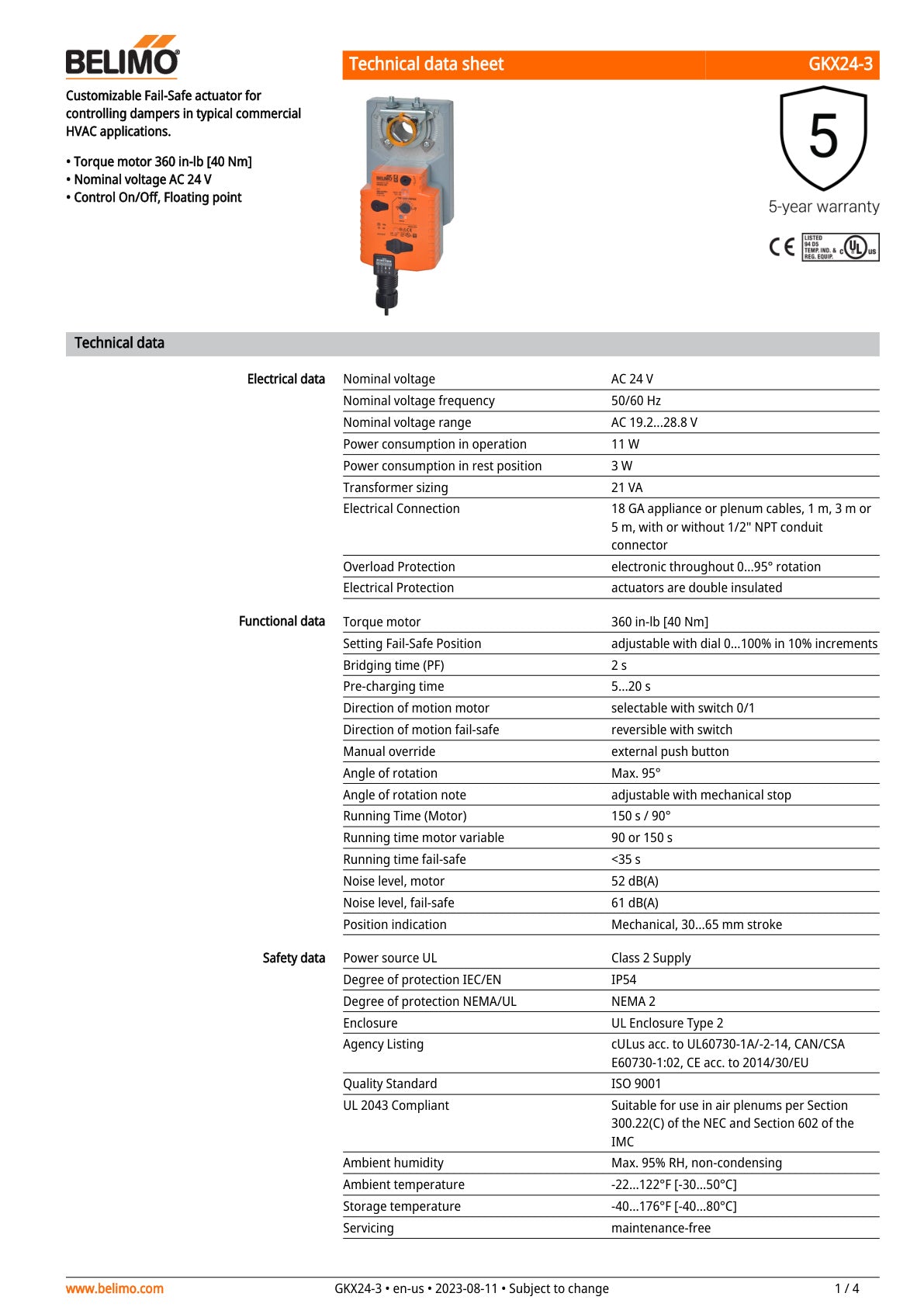 GKX24 3 Datasheet