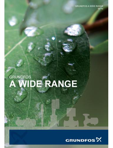 A Wide Range (English) (Product brochure)