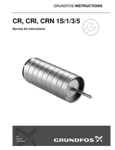 CR, CRI, CRN 1/3/5 - Chamber stack (Service kit instruction)