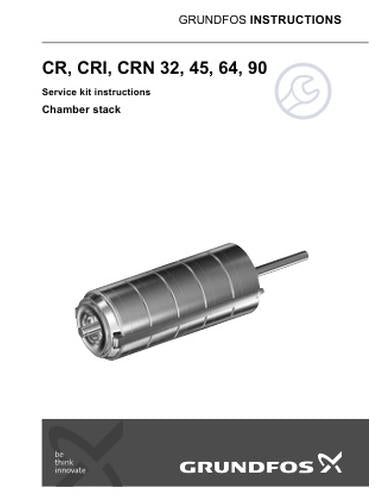 CR, CRN 32, 45, 64, 90 - Chamber Stack (Service kit instruction)