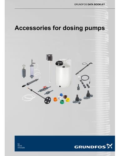Accessories for dosing pumps (Data booklet)