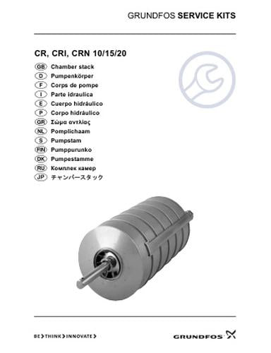 CR, CRI, CRN 10/15/20 Chamber stack (Service kit Instruction)
