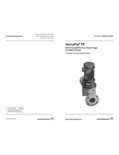 VersaFlo® TP (I & O instructions)