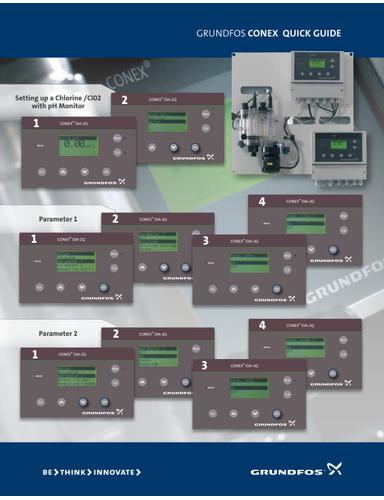 GRUNDFOS CONEX (Quick Guide)