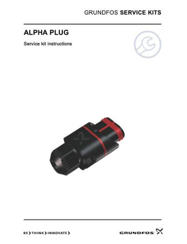 ALPHA plug (Service kit instruction)