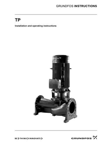 TP (Series 400) (Installation and operating instructions)