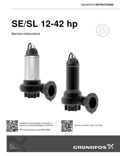 SE/SL, 12-42 hp (Service instructions)