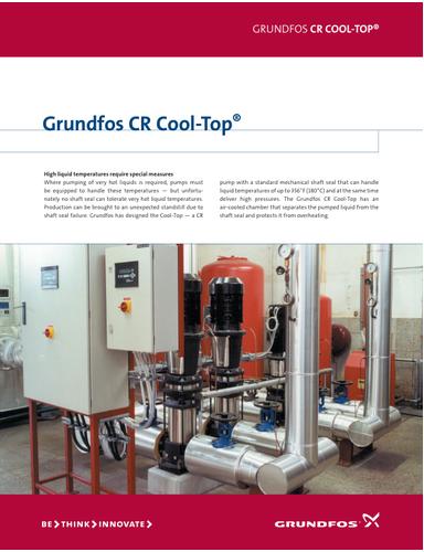 Grundfos CR Cool-Top® (Product brochure)