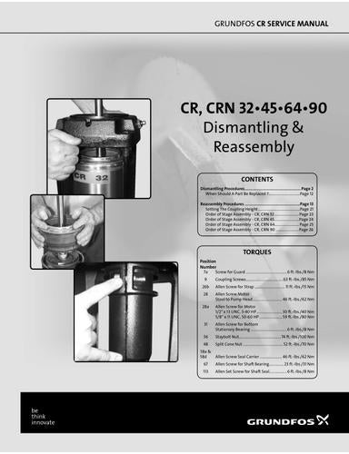 CR, CRN 32, 45, 64, 90 (Dismantling & Reassembly)