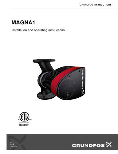 MAGNA1 (US version) (Installation and operating instructions)