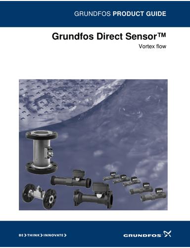 Grundfos Direct Sensors™ Vortex Flow