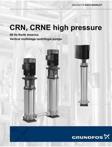 CRN, CRNE High Pressure (Data booklet)