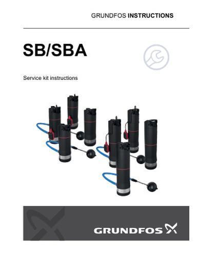 SB, SBA (Service Kit Instruction)