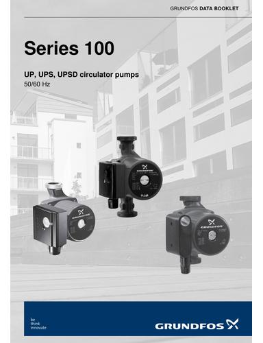Series 100 - UP, UPS, UPSD circulator pumps