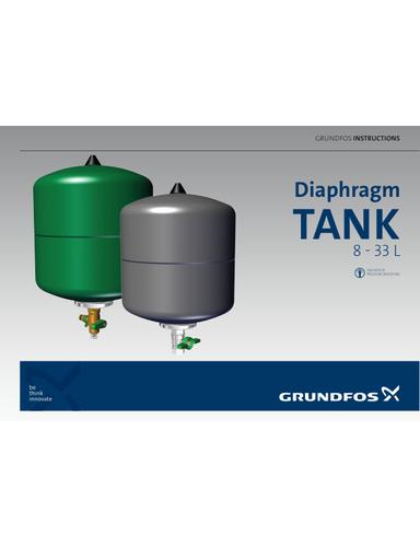 Diaphragm TANK, 8 - 33 L (Quick Guide)