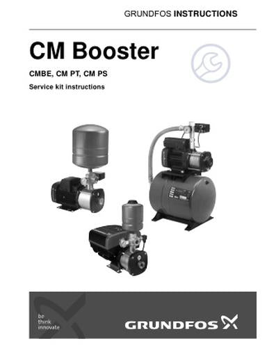 CM Booster (CMBE, CM PT, CM PS) (Service kit instructions)