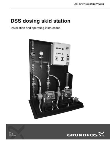 DSS dosing skid station (Installation and operating instructions) (Multi language)